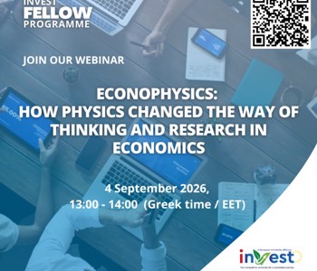 invest-alliance.eu Webinar - Econophysics: How Physics changed the way of thinking and research in Economics