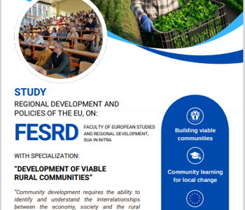 invest-alliance.eu Study Specialization:Development of Viable Rural Communities