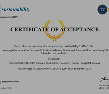 invest-alliance.eu Exciting News: Our Research Paper Accepted for Publication in the Sustainability Journal!