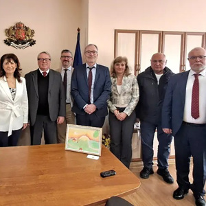 Successful Partnership in the European University Alliance INVEST Presented at a Meeting in the Regional Administration of Pazardzhik