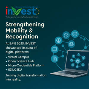 INVEST Showcases Its Digital Innovation at EAIE 2025