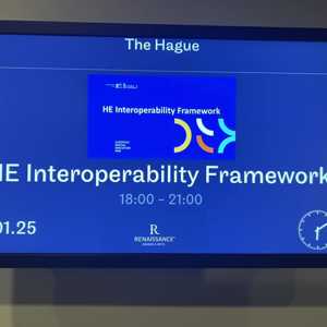 Participation and Contribution to the Launch of the European Higher Education Interoperability Framework